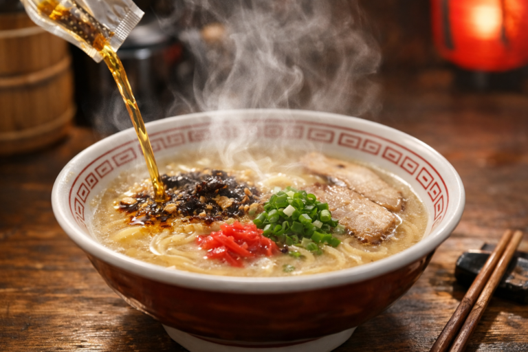 うまかっちゃんが臭い理由は調味オイル？とんこつ特有の香りと感じ方の違いを解説