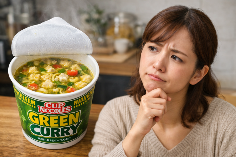 カップヌードル グリーンカレーはまずい？そう言われる理由と本当の評価