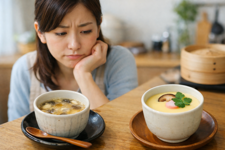 茶碗蒸しが水っぽい原因は？失敗しない割合と温度のコツを徹底解説