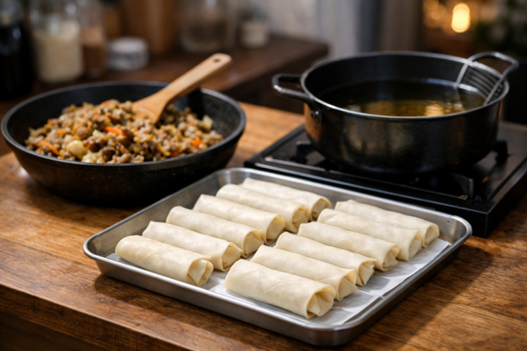 春巻きの作り置きは前日でもOK？揚げる前・揚げてから・冷凍冷蔵の正解まとめ