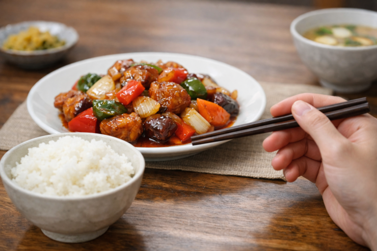 酢豚は白ごはんに合わない？おかずにならない理由と相性を良くする工夫