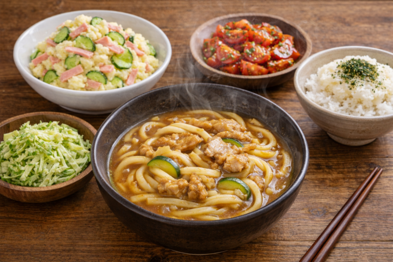 カレーうどんもう一品で迷ったら？相性抜群の簡単副菜4選