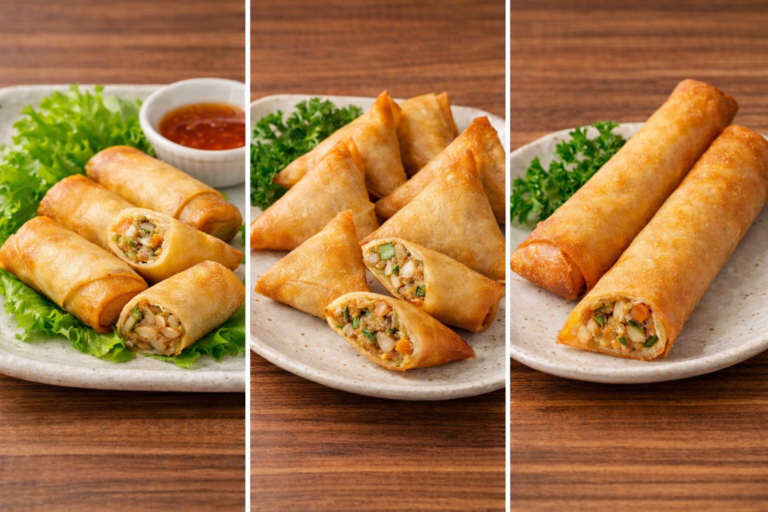 春巻きの包み方アレンジ3選｜ミニ・三角・スティックで使い分け