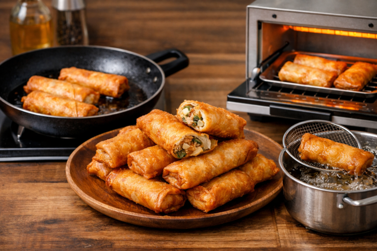 春巻きの温め直しのコツは？翌日もパリパリに仕上げる方法を解説