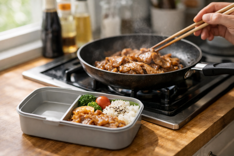 生姜焼きのお弁当は前日に用意できる？安全な流れと冷凍ストック活用法