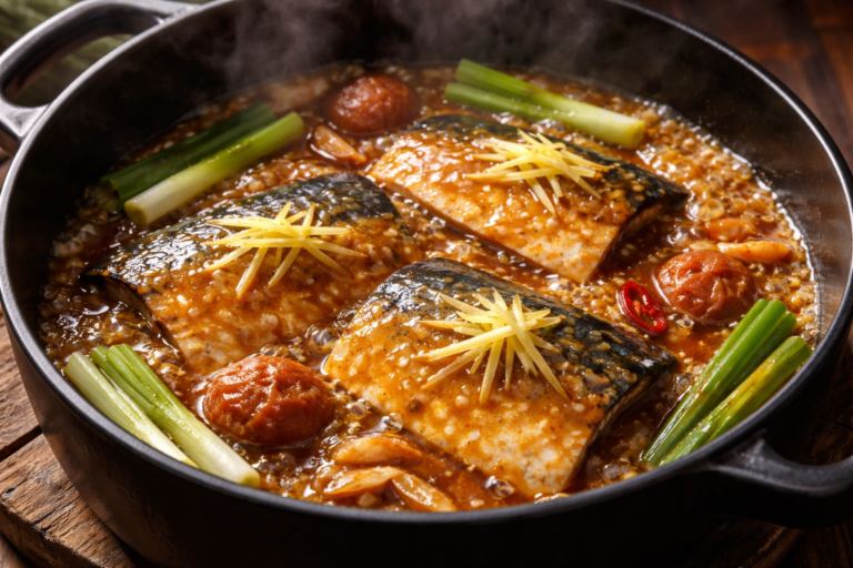 鯖の味噌煮を骨まで柔らかくする方法｜圧力鍋なしでも作れるコツ