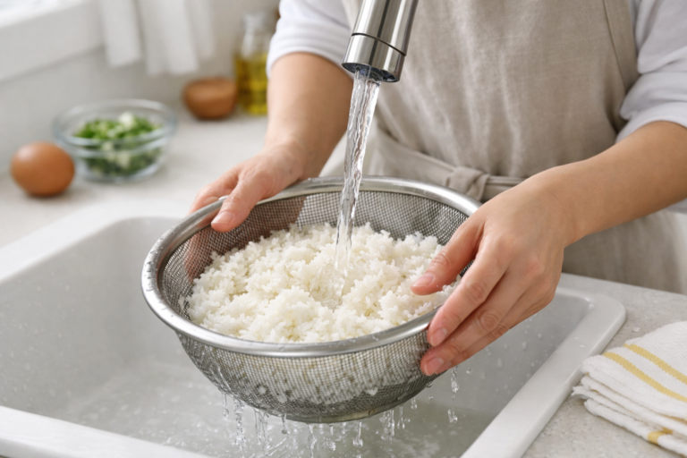 チャーハンをご飯を洗うとパラパラになる？家庭で失敗しない作り方を解説