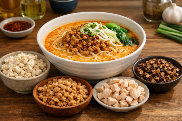 担々麺のひき肉の代わりは何が使える？肉みそを代用する方法を解説