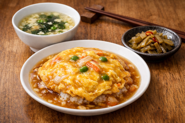 天津飯の付け合わせは何が合う？定番・野菜・定食向け組み合わせを解説