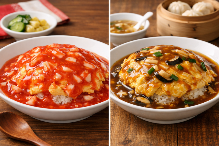 天津飯にケチャップを入れる地域はどこ？醤油味との違いと境界線を解説