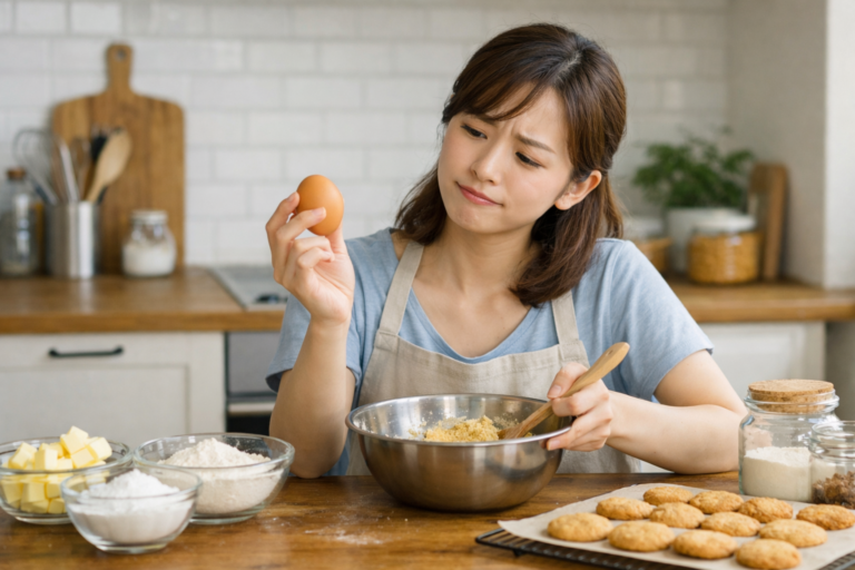 クッキーは卵なしだとどうなる？まずいの？違いと失敗しない作り方を解説！