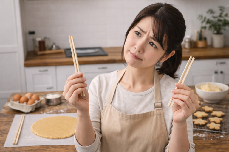 クッキールーラーの代用は割り箸でできる？3mm・5mmの厚さにする簡単な方法を解説