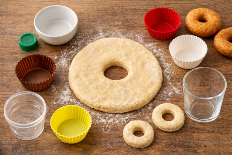 ドーナツ型の代用はできる？100均や家にある道具で作る方法