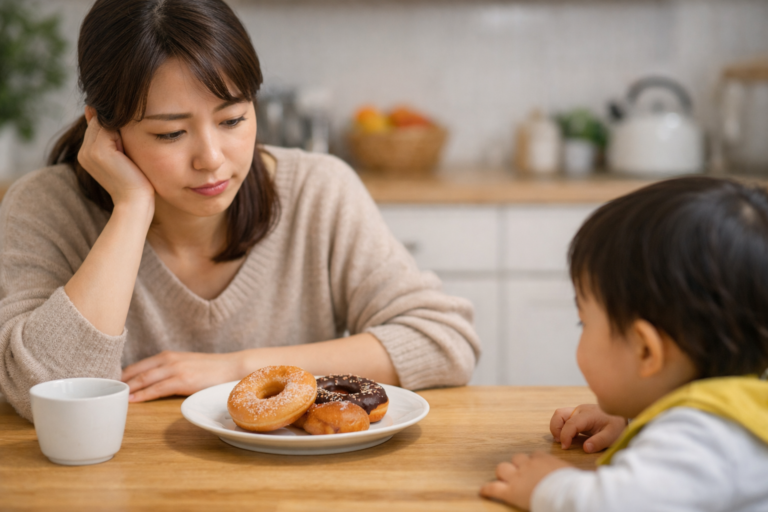 ドーナツは何歳から食べられる？離乳食後の目安と幼児への与え方を解説