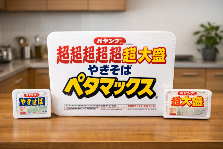 ペヤング最大サイズは？ペタマックスは販売終了？どこに売ってるを解説！