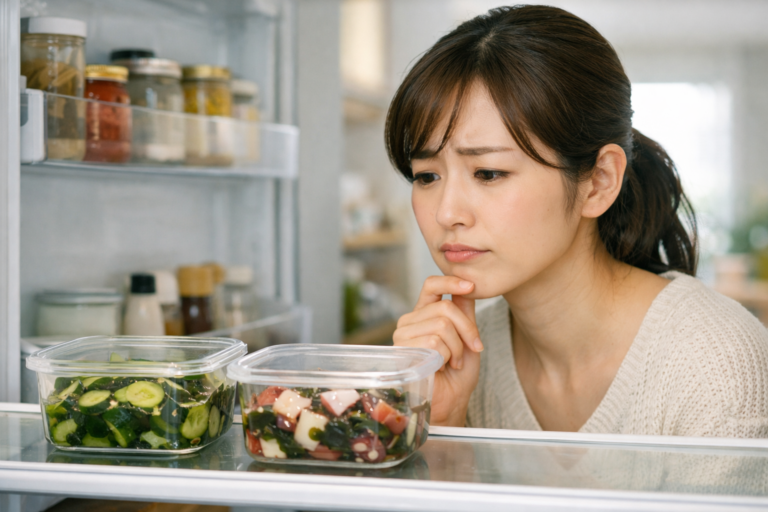かんたん酢で作った酢の物の日持ちは何日？具材別の保存目安と安全な保存方法