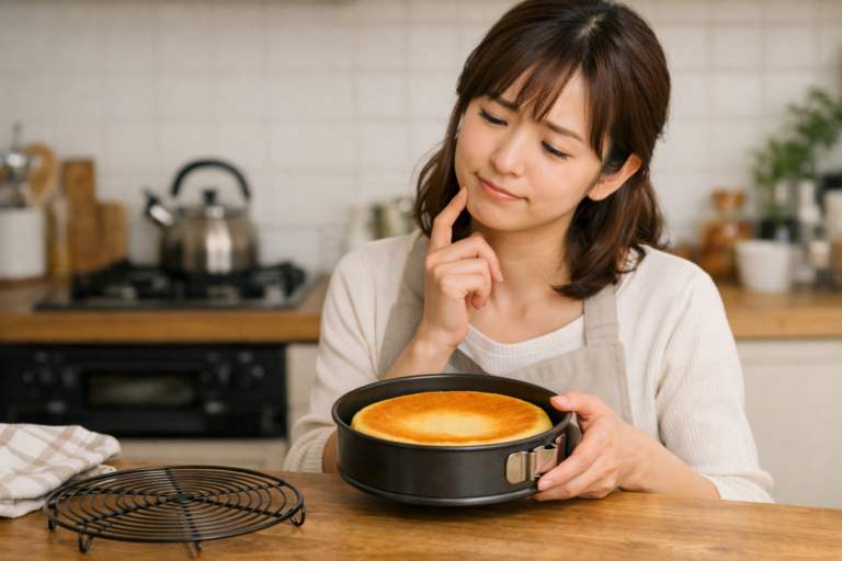 チーズケーキの型から外すタイミングはいつ？冷やす時間の目安と失敗しない冷やし方