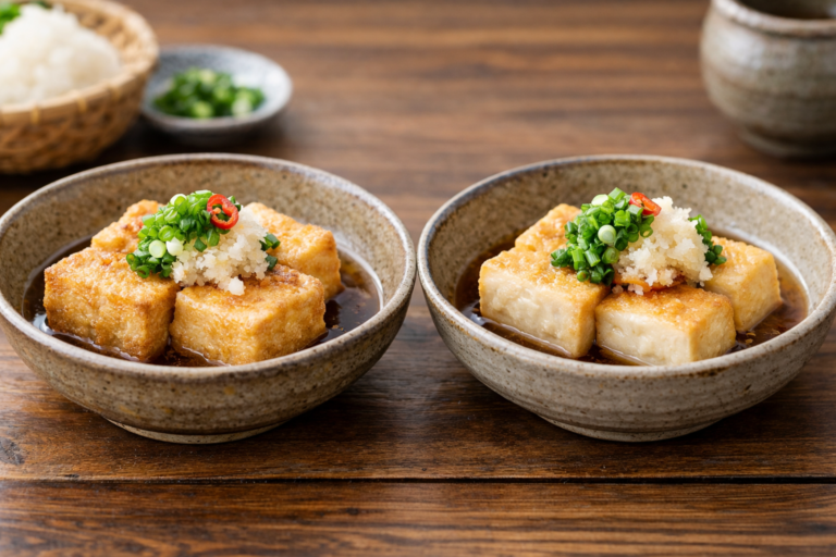 揚げ出し豆腐は木綿と絹どっち？失敗しない選び方と食感の違いを解説