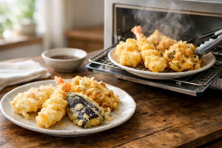 天ぷらをサクサクに戻す方法は？冷めた衣を復活させる温め直しのコツ