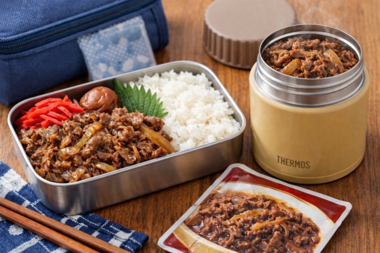 牛丼のお弁当の持って行き方は？傷まない詰め方とスープジャー活用法
