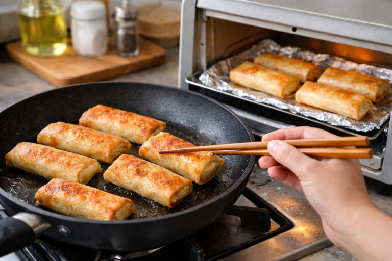 春巻きの焼き方まとめ｜フライパン・トースターでパリッと仕上げるコツ