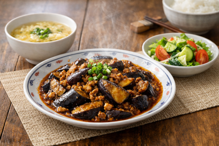 麻婆茄子に合う付け合わせまとめ｜重くならない献立の組み方