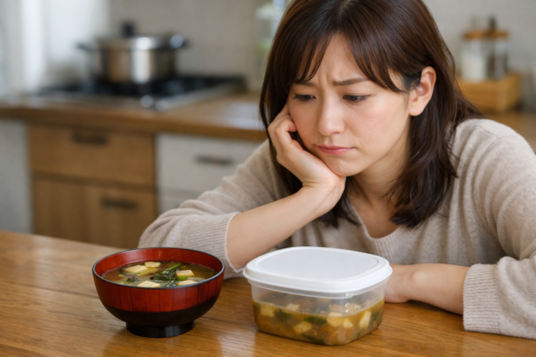 味噌汁を冷蔵庫で3日目・4日目は食べられる？保存目安と判断ポイントを解説