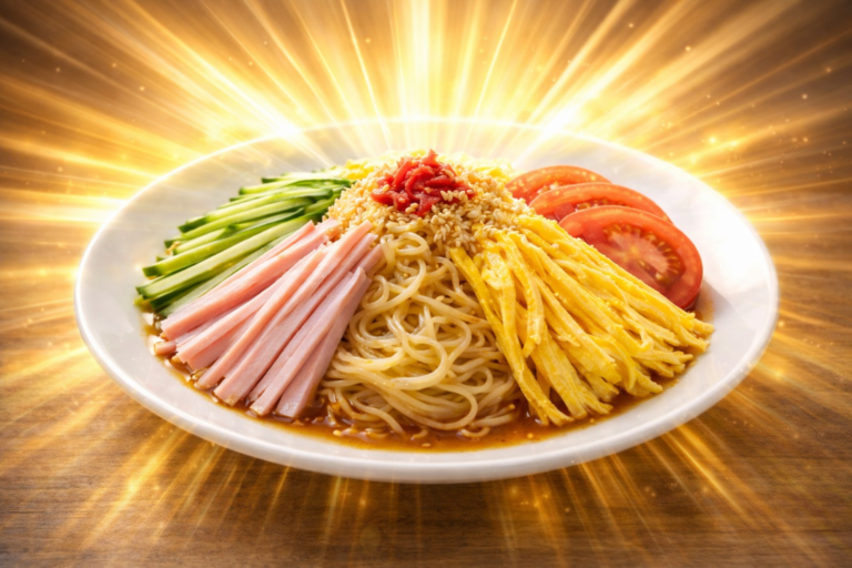 冷やし中華の盛り付けと具材の切り方｜失敗理由を知って防ごう！