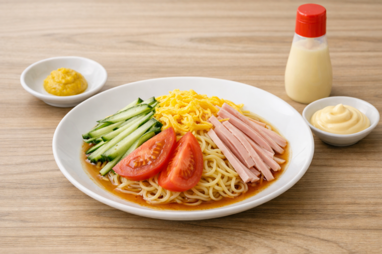 冷やし中華のからしは地域で違う？基本ルールとマヨネーズ文化を整理
