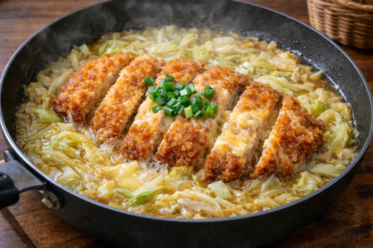 カツ丼 玉ねぎの代わりにキャベツはあり？煮込むコツと失敗しない作り方