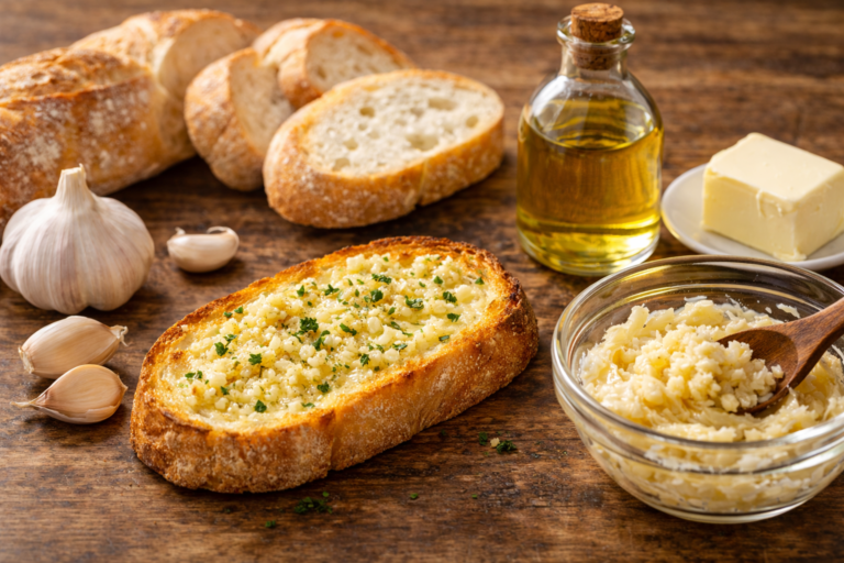 ガーリックトーストはオリーブオイルなしでも作れる？代用品と美味しく作るコツを解説