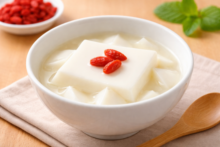 杏仁豆腐の赤いやつの正体とは？クコの実の理由と代わりになるトッピングも解説