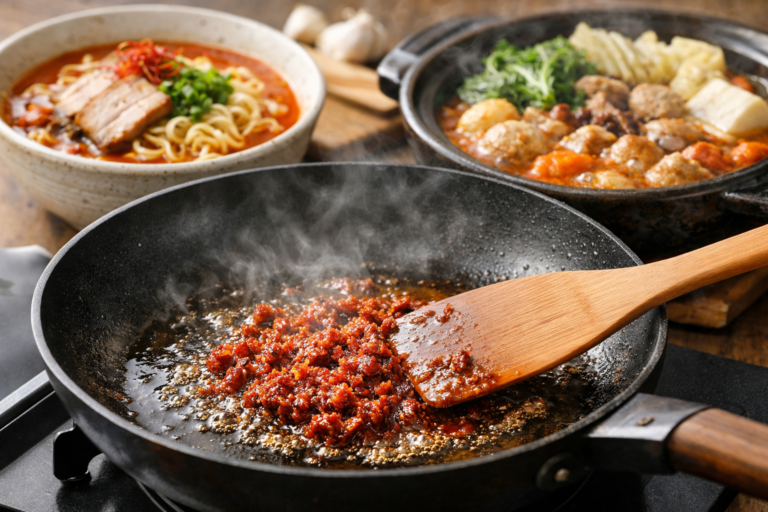 豆板醤を炒める理由とは？生で使う場合やラーメン・鍋での使い分けも解説