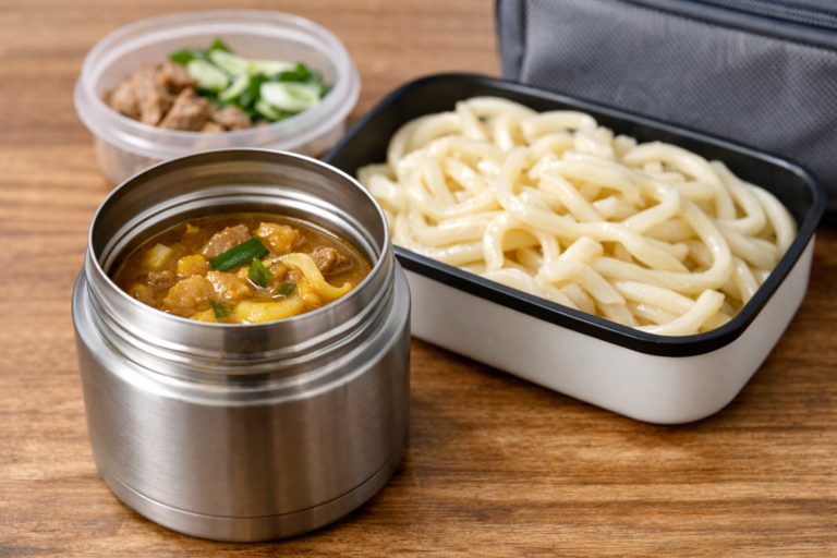 カレーうどんをお弁当に持って行く方法は？こぼれない工夫とスープジャー活用術