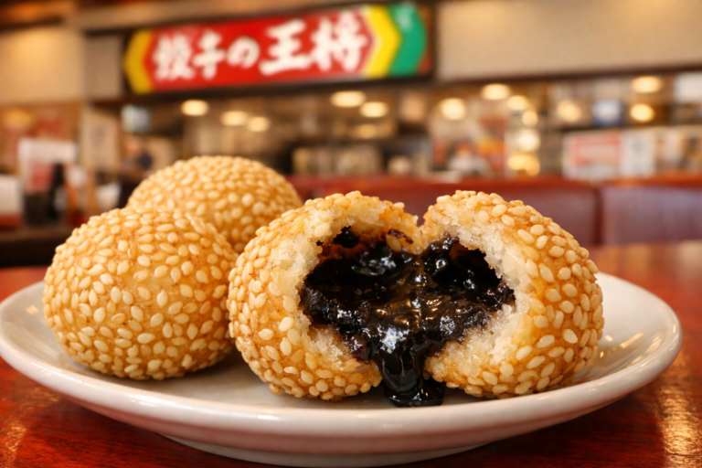 王将のごま団子は美味しい？中身とカロリー・値段や持ち帰り情報も解説