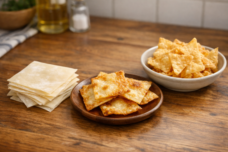 ワンタン皮が余ったらどうする？簡単アレンジと保存方法まとめ