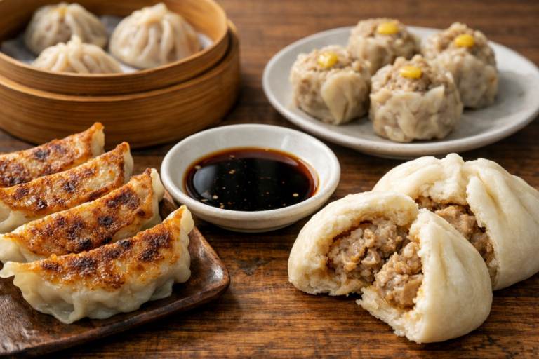 酢醤油に合う食べ物は？餃子・肉まん・焼売の割合と地域差も解説