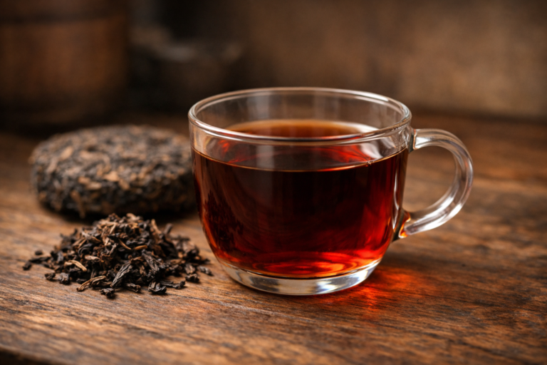 プーアル茶はどんな味？ウーロン茶や緑茶との違いを分かりやすく解説