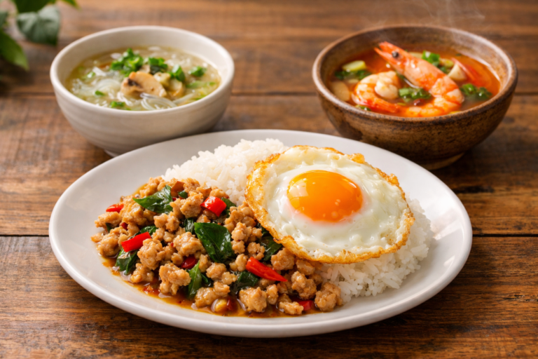 ガパオライスの付け合わせにスープは合う？おすすめと選び方を解説