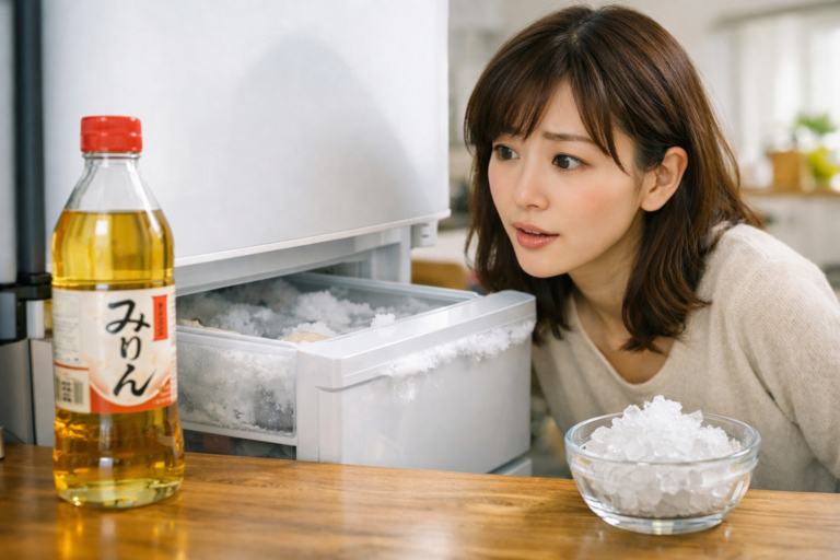 みりんは凍らないと言われるのはなぜ？凍る温度と正しい保存方法をわかりやすく解説