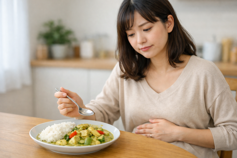 妊娠中にグリーンカレーは食べても大丈夫？辛さ・スパイスの注意点を解説
