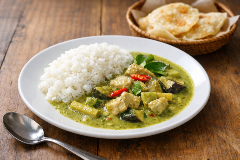 グリーンカレーの食べ方は？ご飯・ロティ・本場流までわかりやすく解説