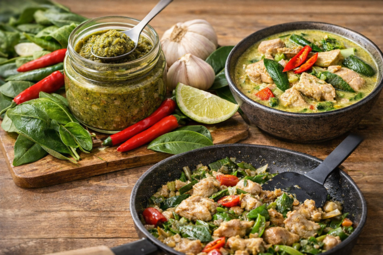 グリーンカレーペーストの使い方｜基本からアレンジ・保存方法まで解説