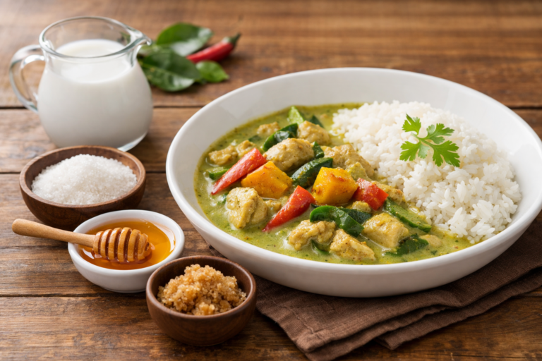 グリーンカレーを甘くする方法｜辛さを抑えて美味しく仕上げるコツ
