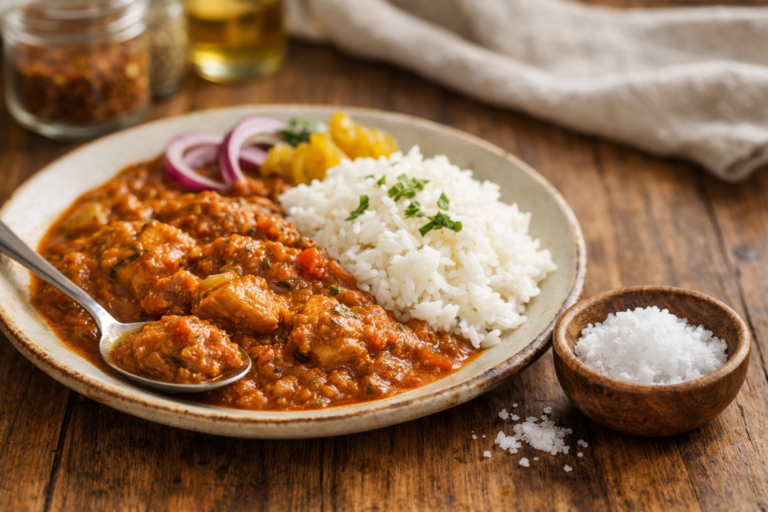スパイスカレーの塩分は高い？誤解と減塩テクニックを解説