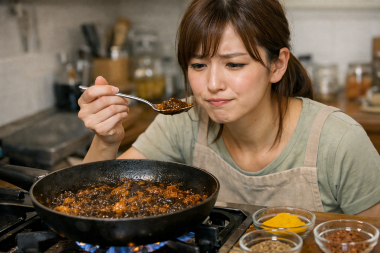 スパイスカレーが苦い原因とは？失敗しやすいポイントと簡単リカバリー方法を解説