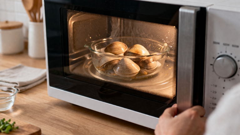 はまぐりは電子レンジで爆発する？原因と安全に加熱する方法を解説