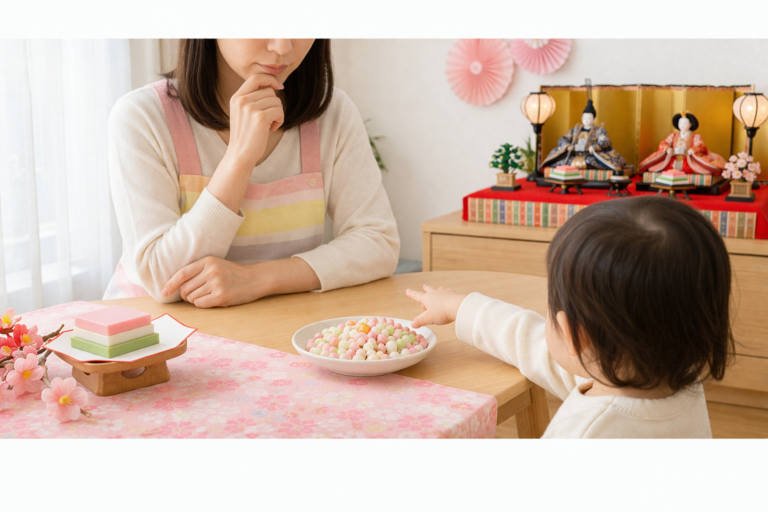 ひなあられは何歳から食べられる？1歳未満はNG？安全な与え方と注意点