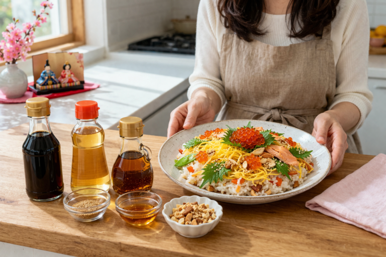 ちらし寿司にちょい足し調味料で激変！簡単アレンジと具材アイデアまとめ