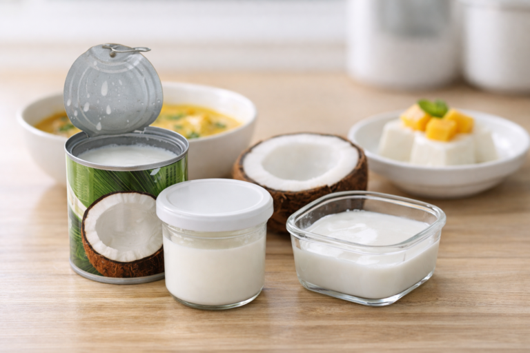 ココナッツミルクの余りの消費アイディア｜保存方法と簡単な使い切りアレンジまとめ